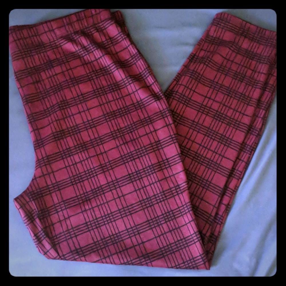 Plaid Leggings